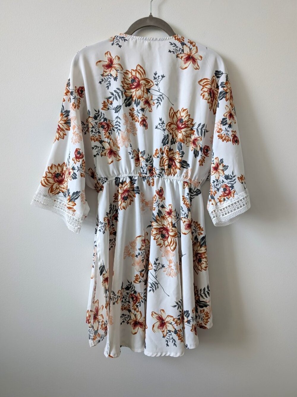 EMERY ROSE Floral Kimono Duster | Small - Picture 3 of 10